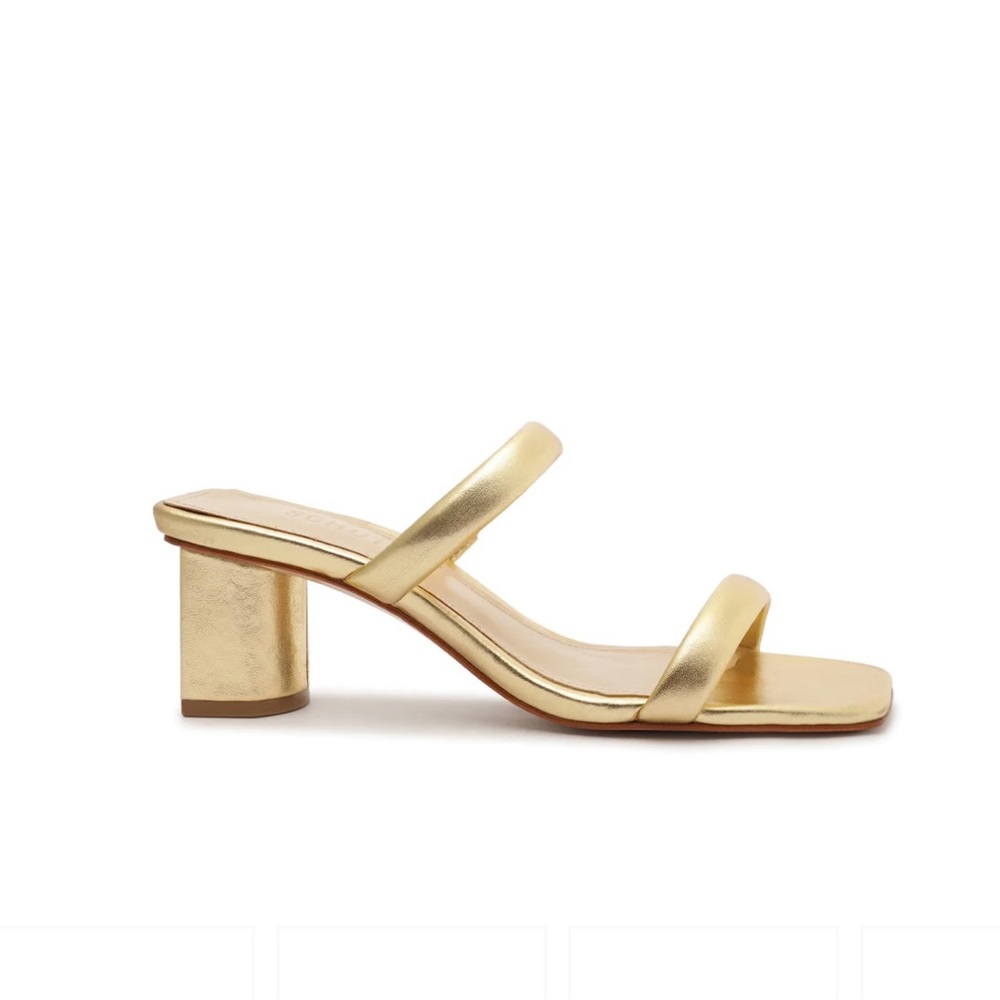 Schutz Ully Lo Block Heel Sandal